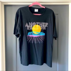 Another Reason black shirt sleeve tee